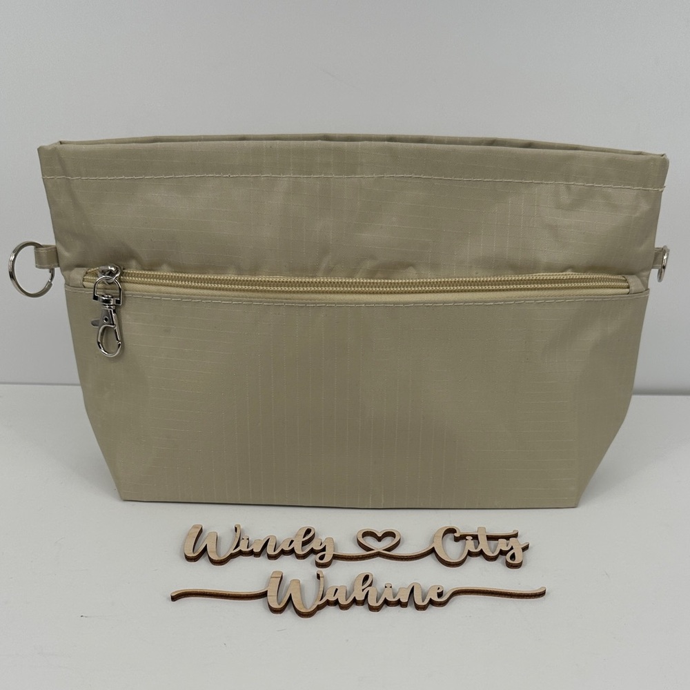 NWOT Small Bag Organizer Insert-Beige